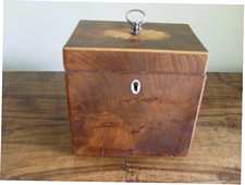 A Regency cube caddy