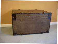 A military gunrunners trunk