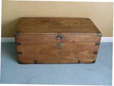 A 19thC military trunk