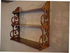 A set of William IV shelves