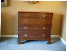 Georgian oak chest