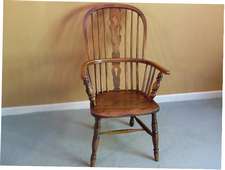 A 19thC windsor chair