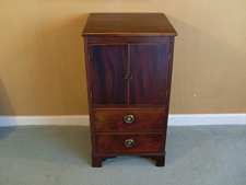 A 19thC bedside cupboard