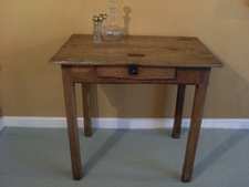 An 18thC oak ecclesiastical table