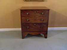 A Georgian faux chest