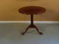 A Georgian tripod table