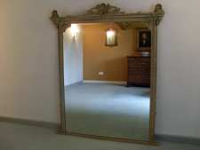 A Victorian overmantle mirror