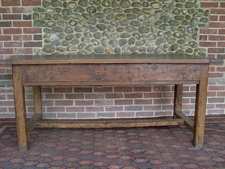 A burr elm based French farmhouse table