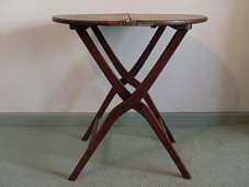 19thC oak coaching table