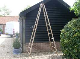 A huge French apple ladder