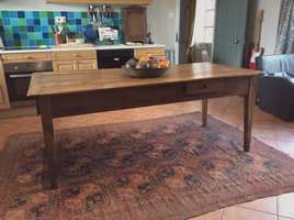 A fabulous French farmhouse table circa 1840