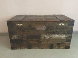 A Horse Guards uniform trunk