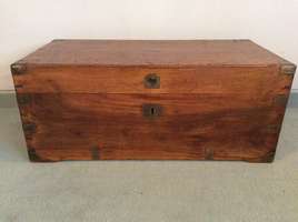 A 19thC camphor trunk