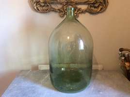 A huge decorative French bottle