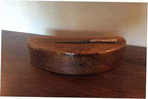 A French herb chopping board