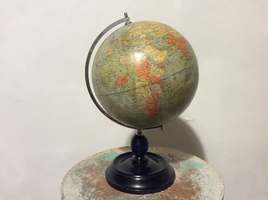 A Philips British Empire 8'' globe