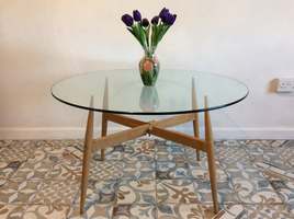 A 1960's Italian style coffee table