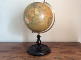A Phillips 9'' terrestrial globe