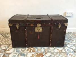 A French travelling trunk
