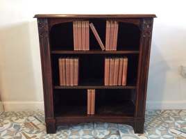 A gothic revival bookcase