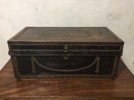 A Regency camphor campaign trunk