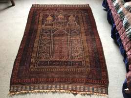 Antique prayer rug