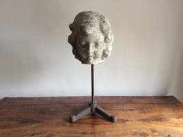 An antique marble bust