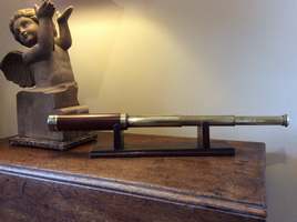 A Regency pocket telescope