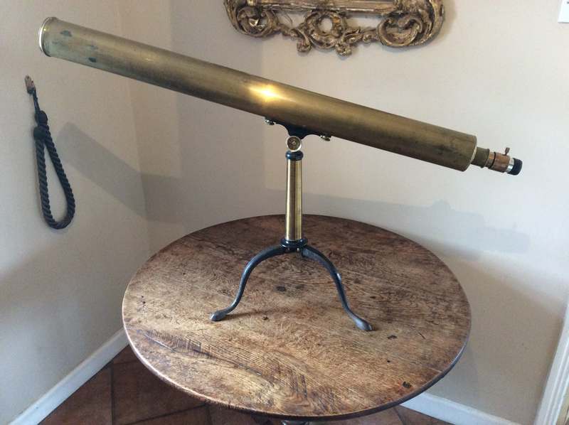 A 19thC library telescope