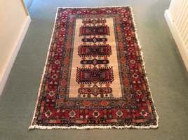An antique Anatolian design rug