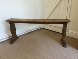 A French elm bench