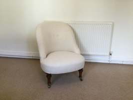 A Holland & Sons upholstered side chair