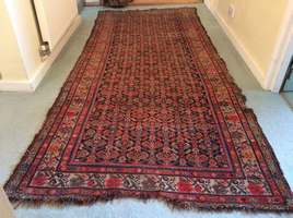 A Caucasian Boteh design rug