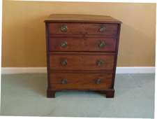 A late Georgian faux chest